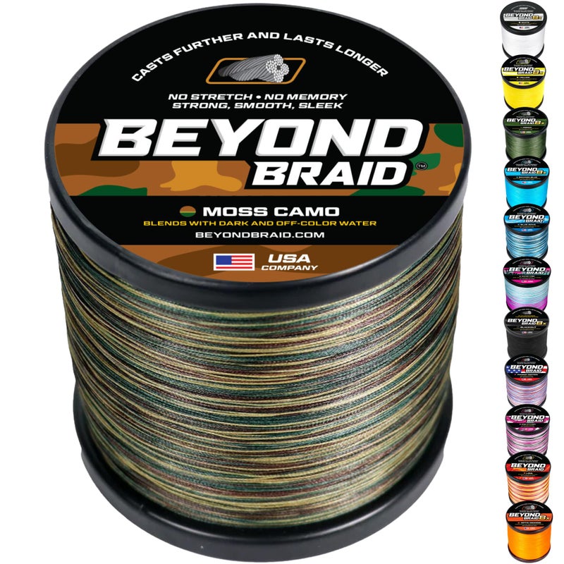 Beyond Braid Moss Camo 300 Yards 30lb - Image 1